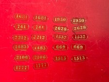 O GAUGE LOCO CAB SIDE No