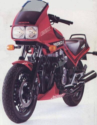 Pdf honda cbx750f - honda, (84-86)