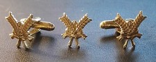 Set of Cufflinks and Lapel Pin