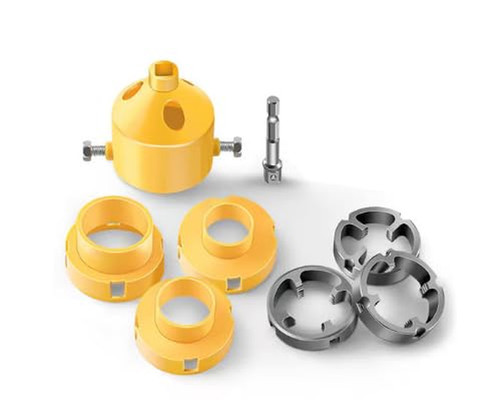 Piece plastic pipe - 8-piece, threader