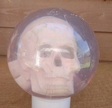 Vtg ebonite skull - ebonite, bowling