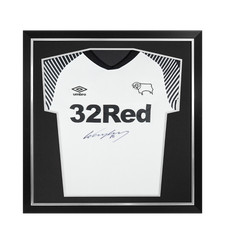 Framed Wayne Rooney Signed