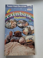 Rainbow Explores VHS Tape -