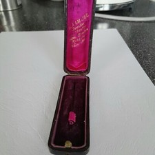 Antique Vintage Stick Pin Box