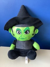 RARE Wizard Of Oz Wicked green Witch of the West Elphaba Plush Stuffed soft Toy
