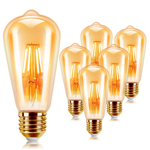 Led amber vintage light - vintage, bulb