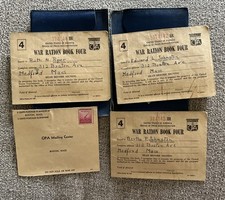 WW2 WAR RATION BOOKs NO. 3
