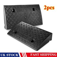 2X 11CM Heavy Duty Rubber Kerb
