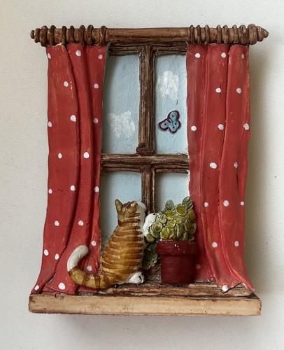 Vintage colour box cat - ,