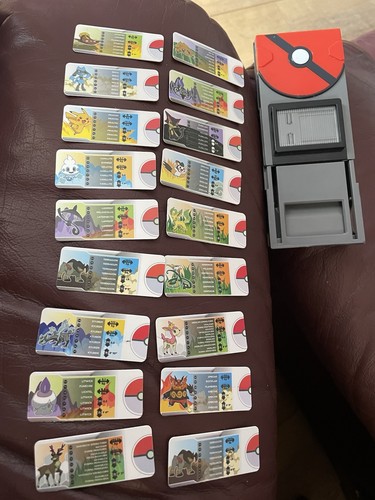 Pokemon pokédex with cards - with,