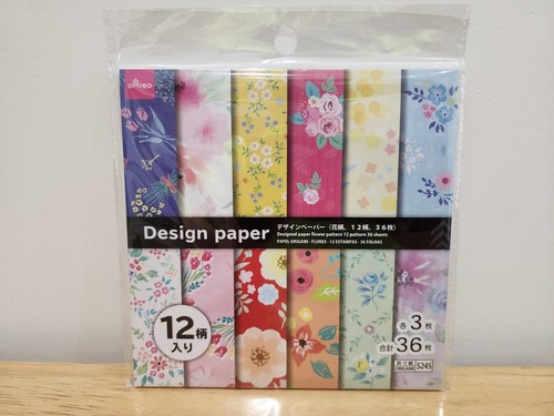 Daiso japanese design paper - japanese,