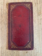 1824 OXFORD POCKET BIBLE. OVER 150 ENGRAVINGS. COMPLETE AND VERY GOOD COND.