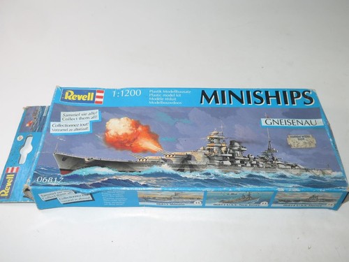 Revell 1200 miniships model - revell, 1/1200