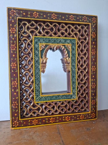 Vintage hand carved - carved, painted