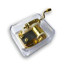 Mini Acrylic Hand Crank Music