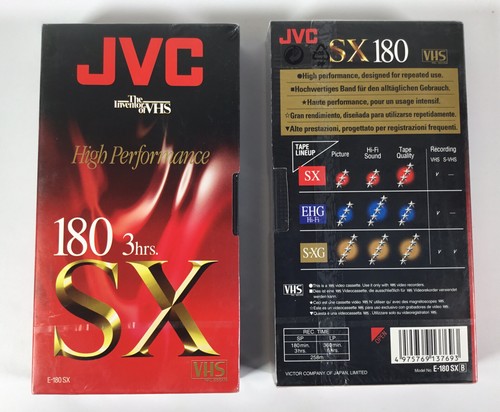 Jvc 180 vhs video - 2,