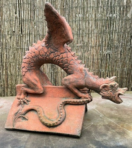 Dragon roof ridge - roof, medium