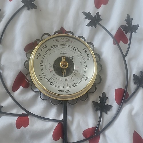 Vintage aneroid wall - vintage,