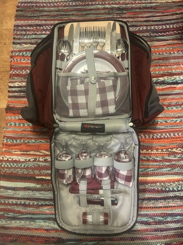 Concept picnic backpack set - concept,