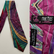 Vtg 1995 Frac-Ties NeckTie