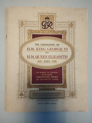 Player cigarette card album - cigarette,