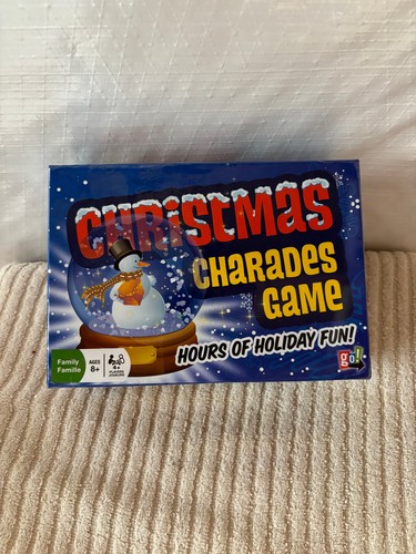 Christmas charades game - charades,