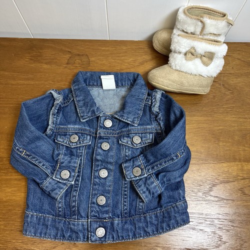 Denim ruffle trim - h&m,