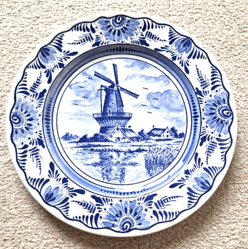 Vintage delft holland windmill - holland,