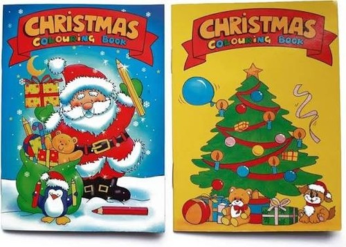 Christmas books colouring - -,