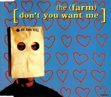 Don't You Want Me The Farm CD Free UK P&P Top-quality Fast Dispatch Audio CD