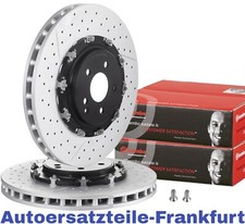 2x Brembo Front Brake Discs Mercedes-Benz CLS C219 CLS 55 AMG + SL R230 55 AMG