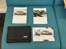 AUDI A6 & S6 SALOON AVANT OWNERS MANUAL HANDBOOK & WALLET SET 2011-2014 C7 4G *