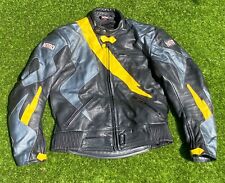 Nitro Unisex UK Size M 42  Chest Motorcycle Leather Jacket Armour In Sleeves NEW