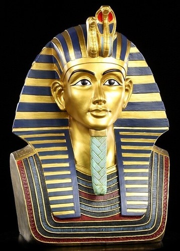Tutankhamun bust large - -,