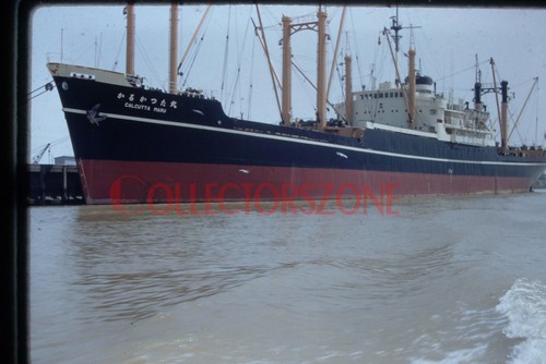 35mm slide 1962 merchant ship - slide,