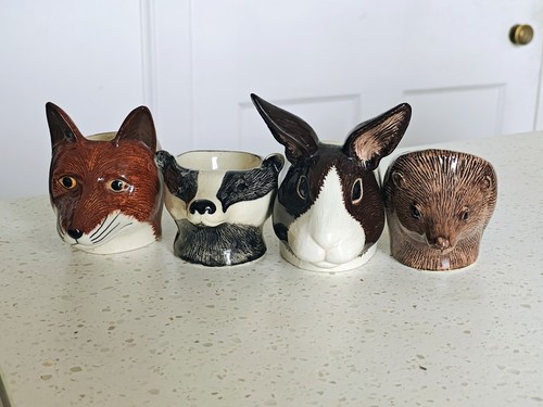 Quail ceramics egg - egg, cups