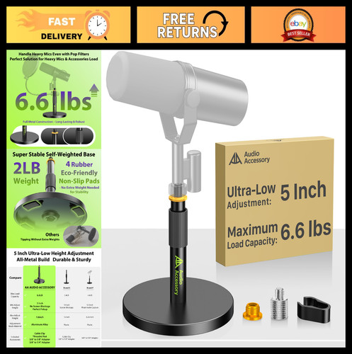 Adjustable short mic - short,