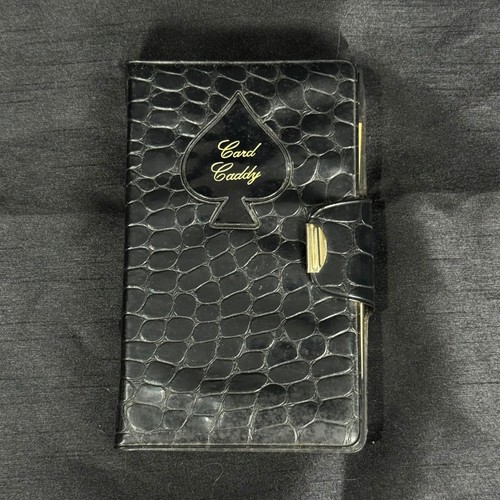 Vintage card caddy travel - card,