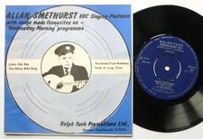 Singing Postman Blue Cover EP Ralph Tuck RTP400 EX/EX 1966 with insert, blue ...