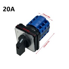 20A 3Position Rotary Selector
