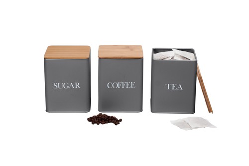 Set airtight tea coffee - airtight, &