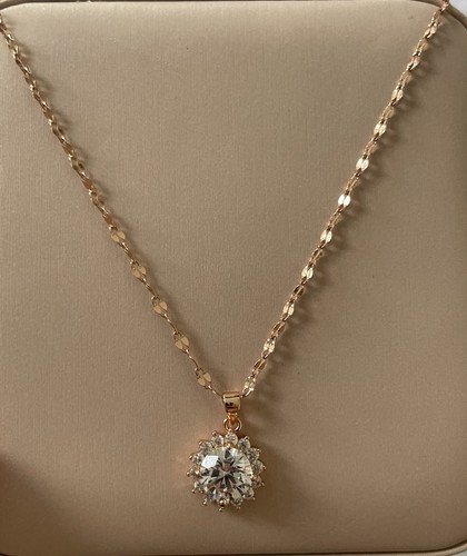 18ct rose gold pedant - 18ct,