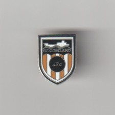 SUNDERLAND A.F.C  Old 90's Club Crest Enamel Badge FREE POST UK