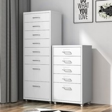 3/5/6/8 Drawers Mobile Metal
