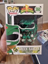 Jason David Frank Signed Autographed Funko Pop 360 Green Power Ranger!!