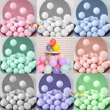 5" 10" 12" inch small pastel latex balloons WHOLESALE party birthday 100 wedding