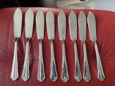 8 x Viners Dubarry fish knives