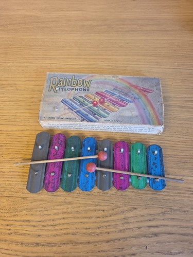 Vintage rainbow xylophone a - vintage,