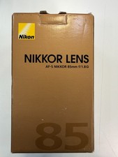 Nikon AF-S FX Nikkor 85mm