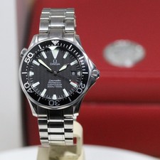 OMEGA Seamaster 300M CoAxial Men's Black Watch - 2254.50.00 Box Cards